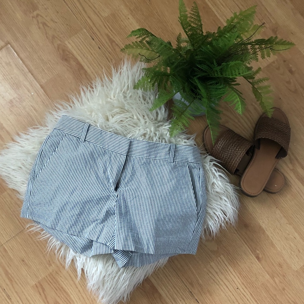 J. Crew striped shorts